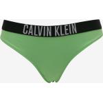 Dámsky Designer Spodný diel plaviek Calvin Klein Underwear zelenej farby v zľave 