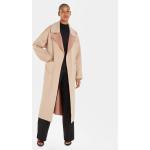 Dámske Designer Zimné kabáty Calvin Klein ružovej farby vo veľkosti M v zľave 