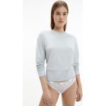 Dámsky Designer Spodný diel plaviek Calvin Klein Underwear sivej farby z nylonu v zľave 