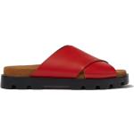 Dámske Sandále Camper červenej farby v ležérnom štýle na leto 