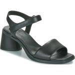 Dámske Kožené sandále Camper čiernej farby vo veľkosti 41 v zľave na leto 