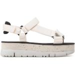 Dámske Sandále Camper bielej farby vo veľkosti 38 na leto 