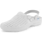 Dámske Kožené sandále bielej farby vo veľkosti 35 na leto 