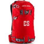 Športové batohy Capital Sports červenej farby na zips držiak na fľašu objem 30 l v zľave 