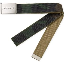 Carhartt WIP Clip Belt Chrome - Camo Laurel-One size