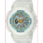Náramkové hodinky Casio Baby-G bielej farby 