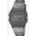 Náramkové hodinky Casio sivej farby z plastu Dátum s vodeodolnosťou 3 Bar 