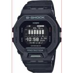 Náramkové hodinky Casio G-Shock čiernej farby Kalendár vhodné na potápanie s meracou funkciou krokomer s minerálnym sklíčkom s chronografickým displejom 