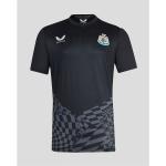 Nová kolekcia: Detské tričká s krátkym rukávom Castore bielej farby v športovom štýle z polyesteru s motívom Newcastle United v zľave 
