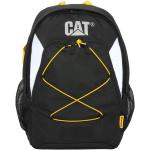 Školské batohy Cat čiernej farby z polyesteru na zips polstrovaný chrbát objem 29 l 