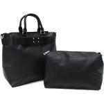 Dámske Elegantné kabelky tapple čiernej farby v elegantnom štýle z polyuretánu na zips v zľave 