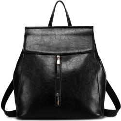 Čierny dámsky štýlový batoh Jillen Lulu Bags