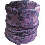 Pánske Šatky fialovej farby v športovom štýle s kvetinovým vzorom z polyesteru 