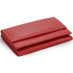 Pánske Kožené peňaženky arwel červenej farby v zľave 