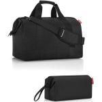 Cestovné tašky Reisenthel čiernej farby v elegantnom štýle z polyesteru na zips objem 4 l 