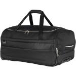 Cestovné tašky na kolieskach Travelite čiernej farby na zips objem 71 l udržateľná móda 