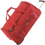 Cestovné tašky na kolieskach Travelite Orlando červenej farby v športovom štýle na zips objem 73 l 