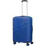 Stredné cestovné kufre American Tourister viacfarebné v modernom štýle z plastu na zips integrovaný zámok objem 69 l 