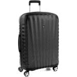 Stredné cestovné kufre Roncato čiernej farby z plastu na zips integrovaný zámok objem 72 l 