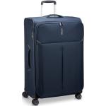 Veľké cestovné kufre Roncato modrej farby v elegantnom štýle z tkaniny na zips integrovaný zámok objem 102 l 
