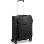 Malé cestovné kufre Roncato čiernej farby v elegantnom štýle z tkaniny na zips integrovaný zámok objem 40 l 