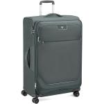 Veľké cestovné kufre Roncato sivej farby z tkaniny na zips integrovaný zámok objem 98 l 