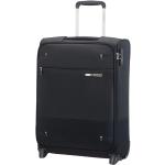 Malé cestovné kufre Samsonite čiernej farby v modernom štýle na zips integrovaný zámok objem 41 l 