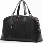 Pánske Malé cestovné kufre čiernej farby v elegantnom štýle z polyesteru 