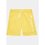Detské plavecké šortky Champion žltej farby zo syntetiky v zľave 