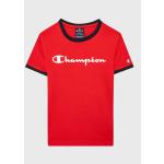 Detské tričká Champion červenej farby z bavlny v zľave 
