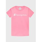 Detské tričká Champion ružovej farby z bavlny v zľave 