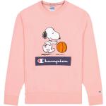 Champion x Peanuts Graphic crewneck Sweatshirt Coral L