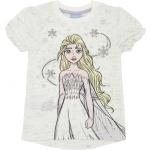 Dievčenské Detské tričká character s okrúhlym výstrihom s motívom Frozen 
