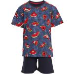 Chlapčenské Detské pyžamá cornette červenej farby do 24 mesiacov v zľave 