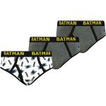 Chlapčenské Chlapčenské boxerky sivej farby z bavlny do 24 mesiacov s motívom Batman 3 ks balenie v zľave 