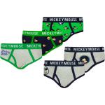 Chlapčenské Chlapčenské boxerky zelenej farby z bavlny s motívom Duckburg / Mickey Mouse & Friends Mickey Mouse 5 ks balenie s motívom: Myš v zľave 