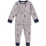 Chlapčenské Detské pyžamá Pidilidi do 24 mesiacov s okrúhlym výstrihom s dlhými rukávmi 