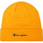 Pánske Zimné čiapky Champion žltej farby 