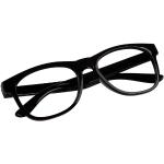 Čierne číre detské okuliare Wayfarer