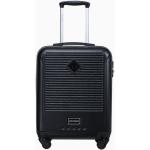 Malé cestovné kufre čiernej farby v elegantnom štýle 