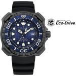 Náramkové hodinky Citizen Promaster modrej farby eco-drive s analógovým displejom s vodeodolnosťou 20 Bar 
