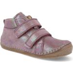 Detské Členkové topánky Froddo ružovej farby z kože 