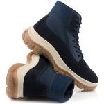Pánske Členkové topánky Gant modrej farby zo semišu vo veľkosti 41 šnurovacie 