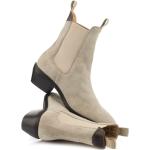 Dámske Členkové topánky Gant bielej farby v elegantnom štýle zo semišu vo veľkosti 38 