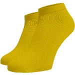 Dámske Členkové ponožky žltej farby z bavlny 38 