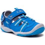 Detské Športové sandále CMP modrej farby z koženky vo veľkosti 18 na leto 