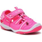 Detské Športové sandále CMP ružovej farby z koženky vo veľkosti 21 v zľave na leto 