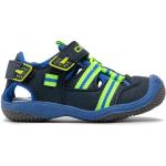 Chlapčenské Športové sandále CMP tmavo modrej farby z koženky vo veľkosti 24 na leto 