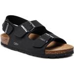 Pánske Kožené sandále CMP čiernej farby z koženky vo veľkosti 43 na leto 