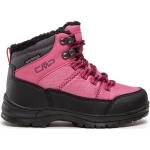 Dievčenské Vysoké turistické topánky CMP ružovej farby vo veľkosti 33 na zimu 